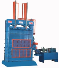 Hydraulic Tire Baler