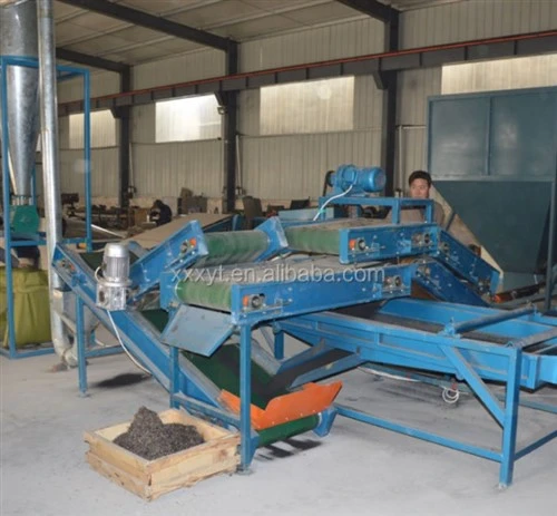 Full Automatic Type Waste Tire Recycling Rubber Powder Line