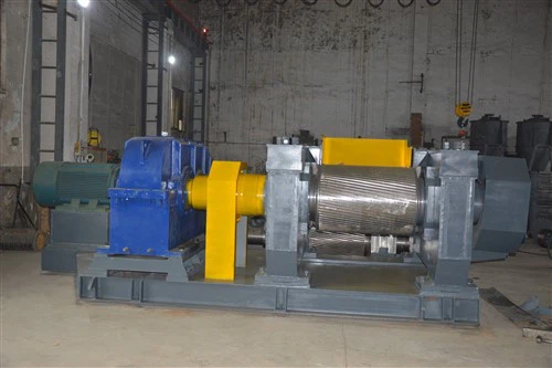 High Performance Old Tyre Reclaimed Rubber Production Machine With Bearing PLC 750-1200mm Tire Recycling Line For Rubber Powder