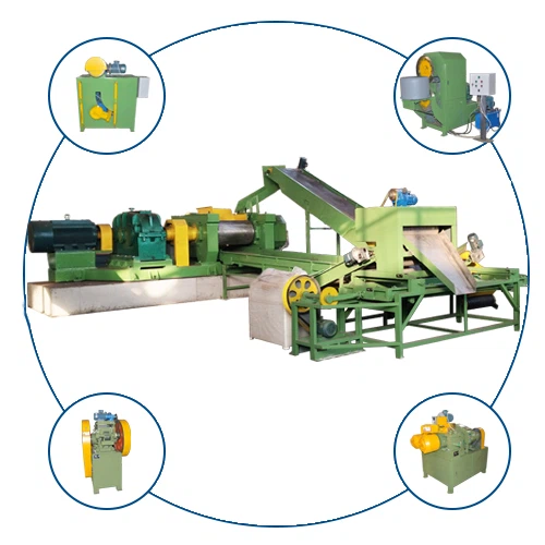 Rubber Powder Production Line From Waste Tires