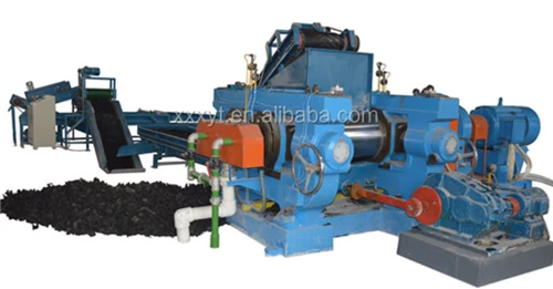Tire Crusher For Rubber Granules